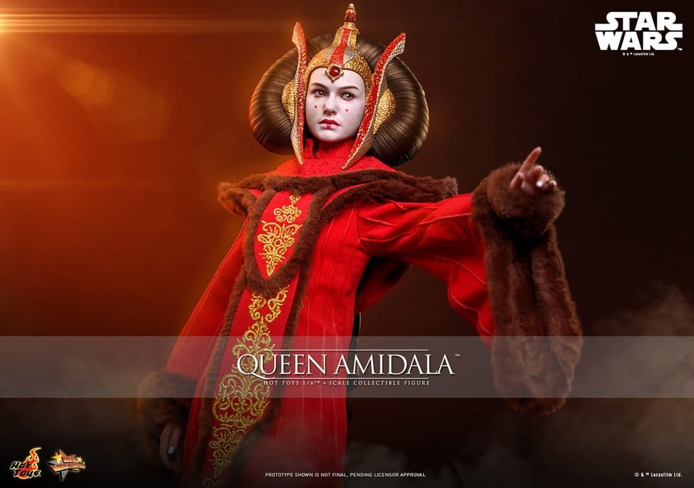 Star Wars Film Mästerverk Actionfigur 1/6 Drottning Amidala 28 cm