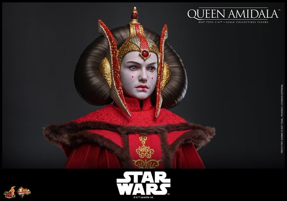 Star Wars Film Mästerverk Actionfigur 1/6 Drottning Amidala 28 cm
