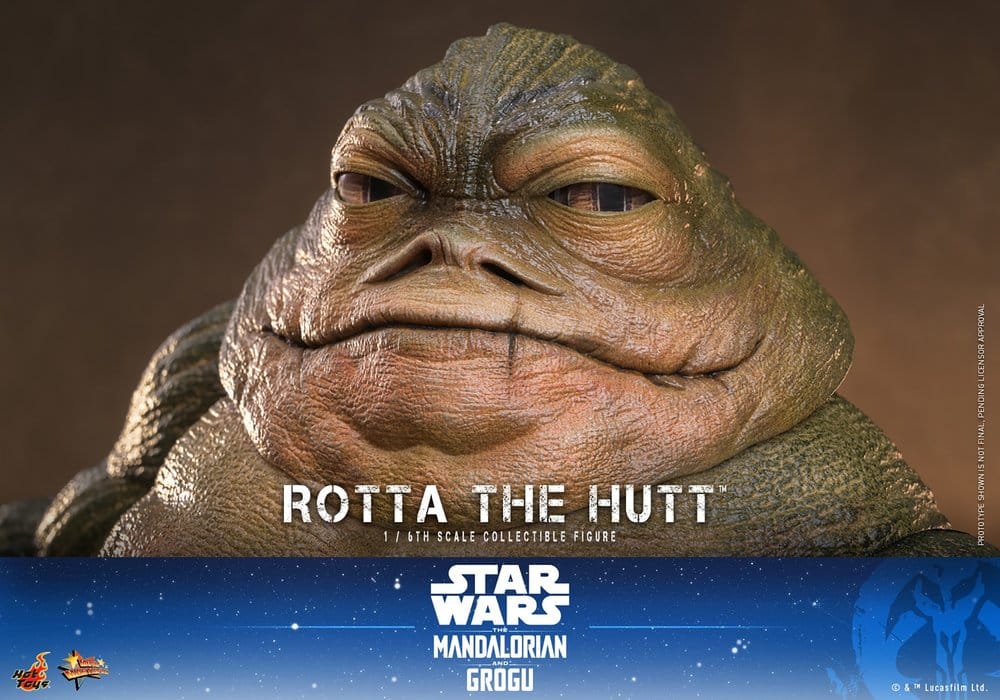 Star Wars Film Mästerverk Actionfigur 1/6 Rotta The Hutt 32 cm