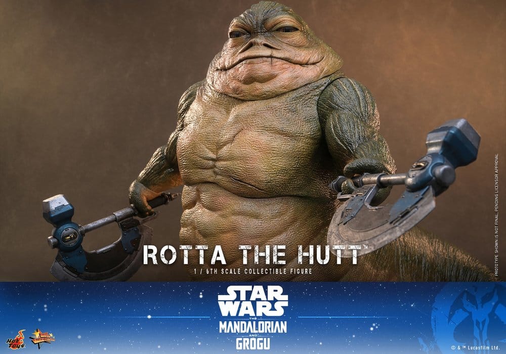 Star Wars Film Mästerverk Actionfigur 1/6 Rotta The Hutt 32 cm