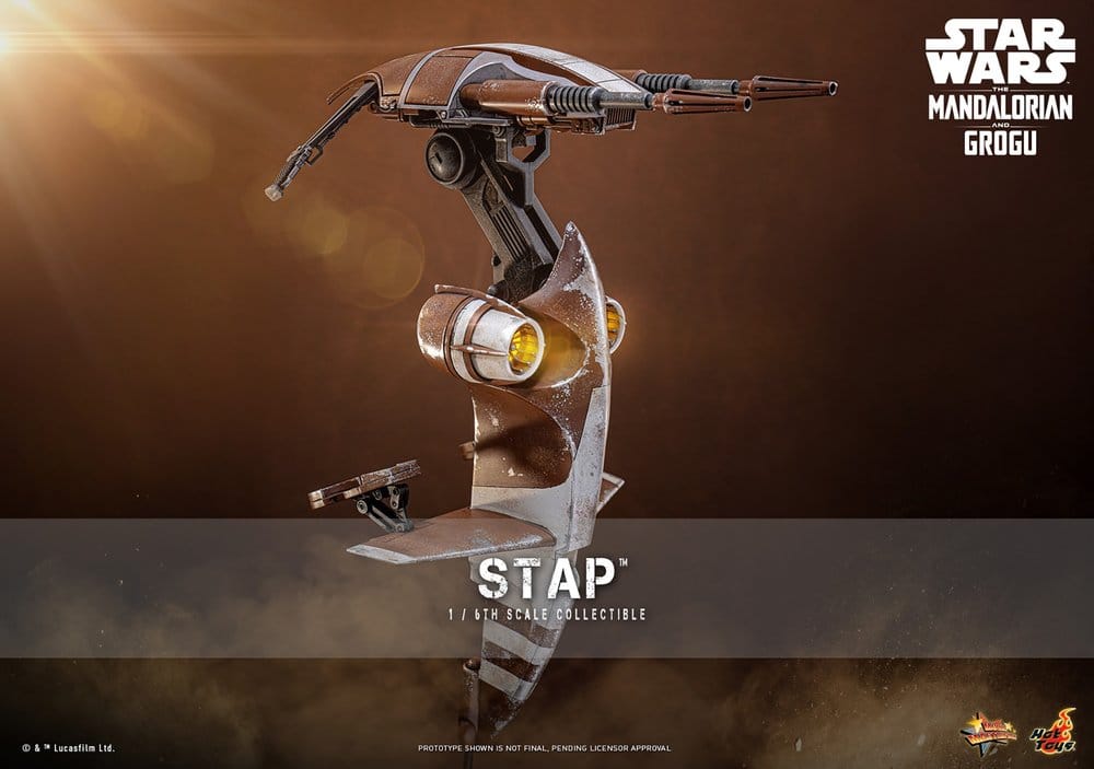 Star Wars: The Mandalorian & Grogu Filmmästerverk Tillbehör 1/6 STAP 32 cm