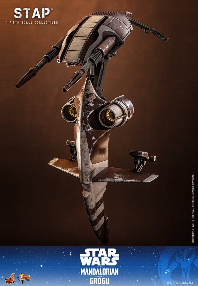 Star Wars: The Mandalorian & Grogu Filmmästerverk Tillbehör 1/6 STAP 32 cm