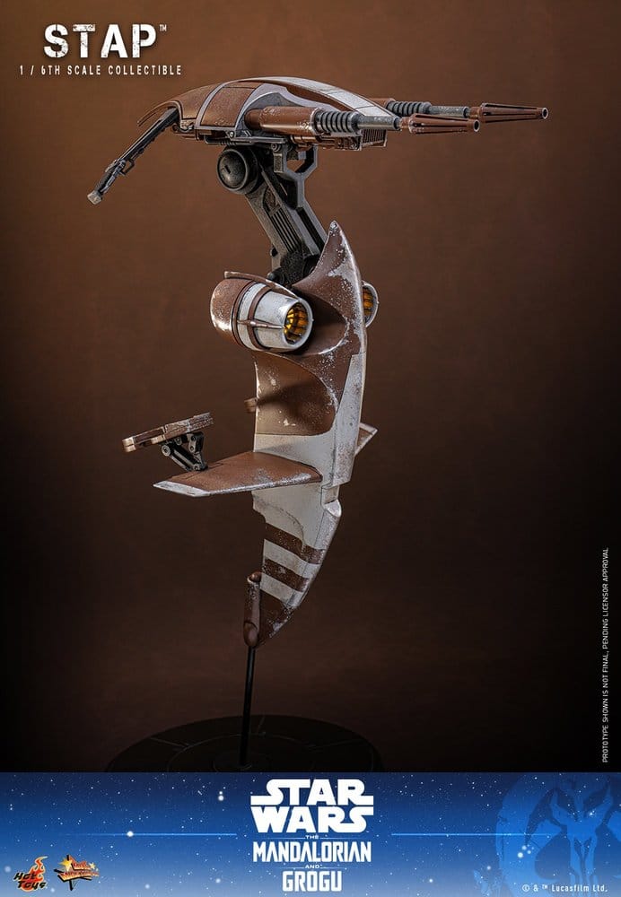 Star Wars: The Mandalorian & Grogu Filmmästerverk Tillbehör 1/6 STAP 32 cm