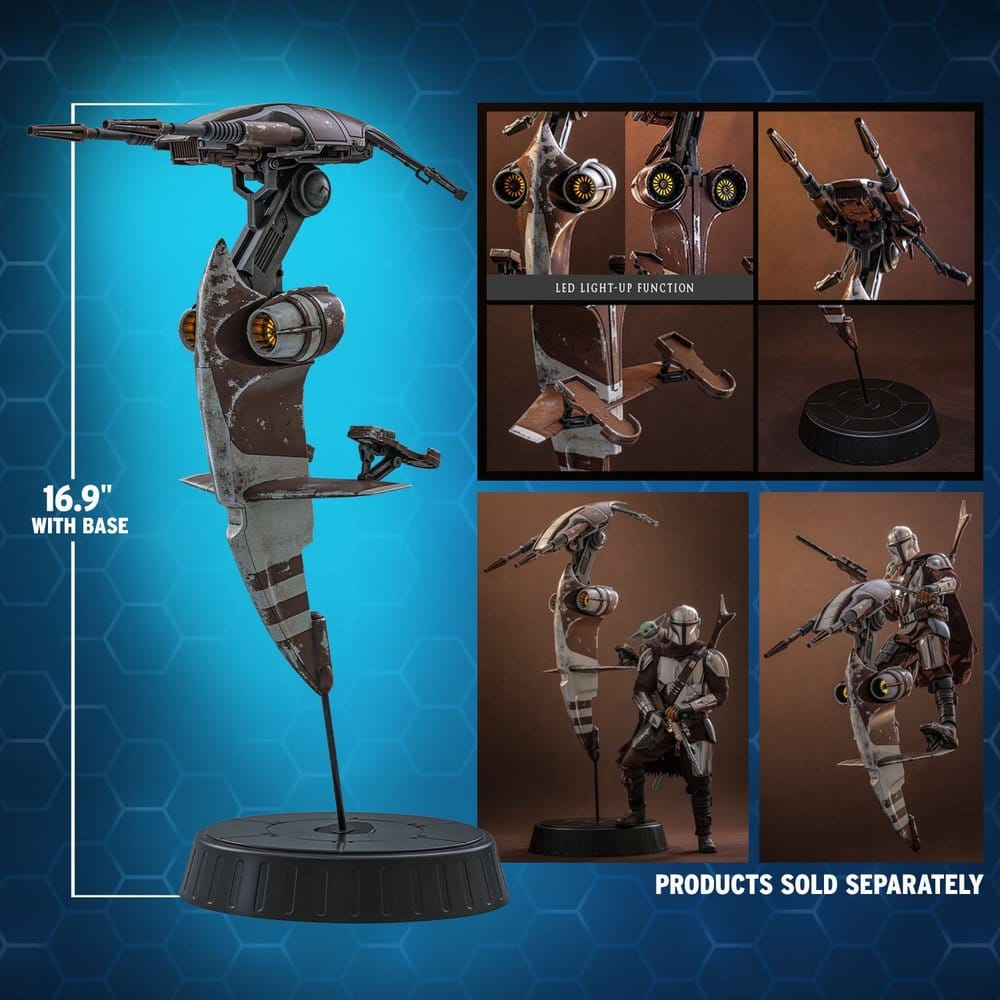 Star Wars: The Mandalorian & Grogu Filmmästerverk Tillbehör 1/6 STAP 32 cm