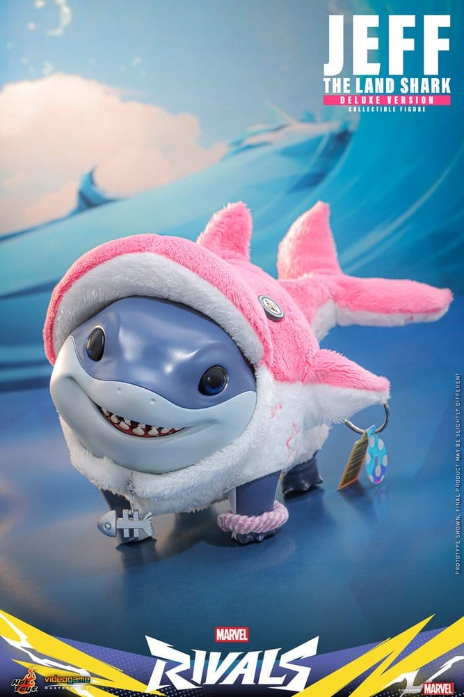 Marvel Rivals Videospelsmästerverk Serie Actionfigur Jeff the Land Shark (Deluxeversion) 11 cm