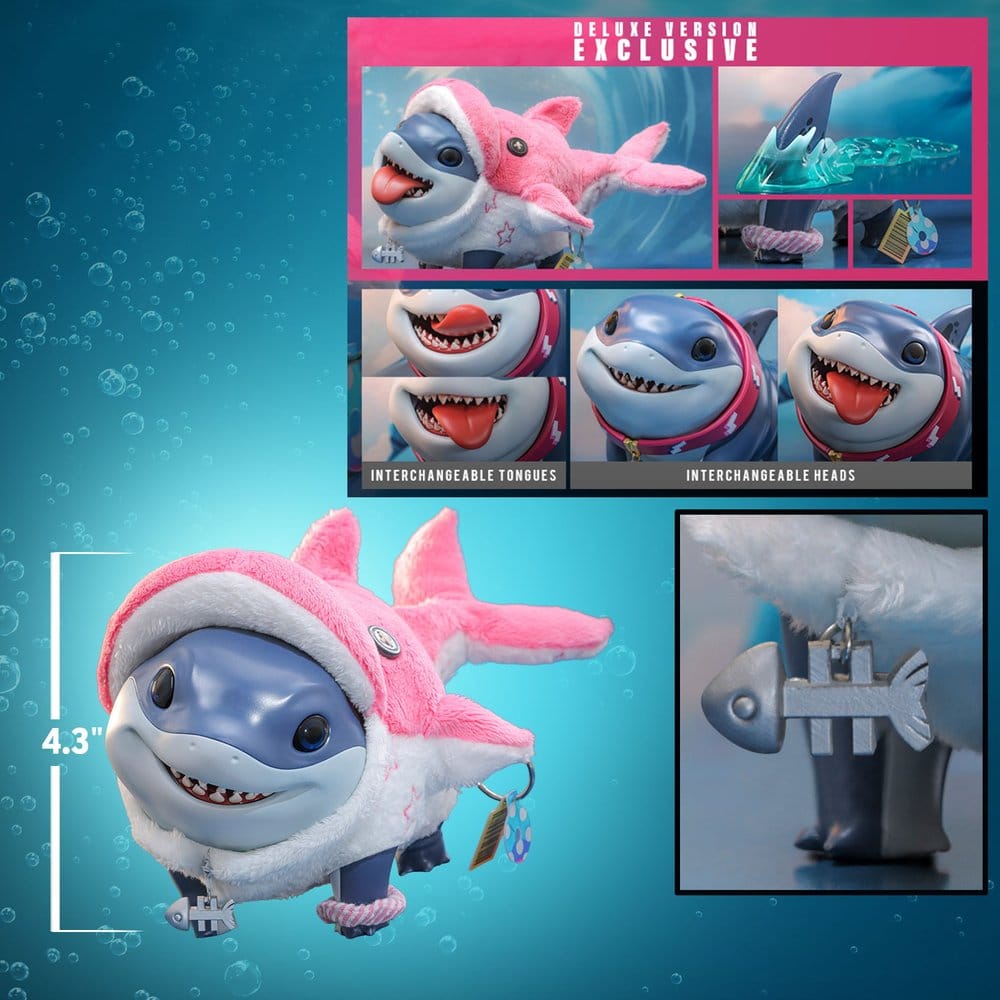 Marvel Rivals Videospelsmästerverk Serie Actionfigur Jeff the Land Shark (Deluxeversion) 11 cm