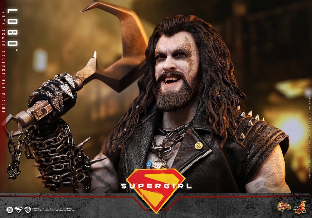 DC Comics Film Mästerverk Actionfigur 1/6 Lobo, 33 cm