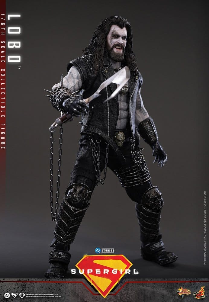 DC Comics Film Mästerverk Actionfigur 1/6 Lobo, 33 cm