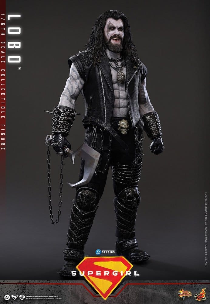 DC Comics Film Mästerverk Actionfigur 1/6 Lobo, 33 cm