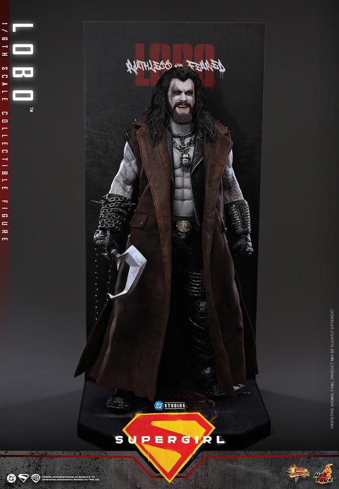 DC Comics Film Mästerverk Actionfigur 1/6 Lobo, 33 cm
