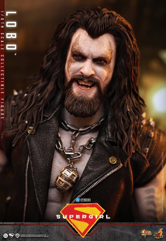 DC Comics Film Mästerverk Actionfigur 1/6 Lobo, 33 cm