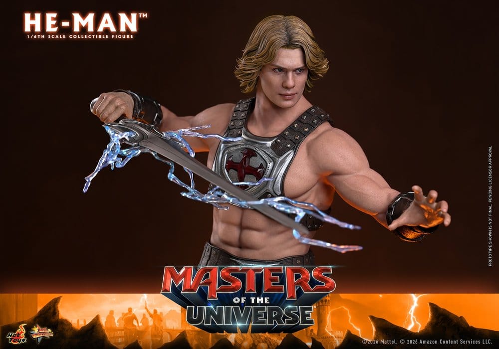 Masters of the Universe Film mästerverk Actionfigur 1/6 He-Man 31 cm
