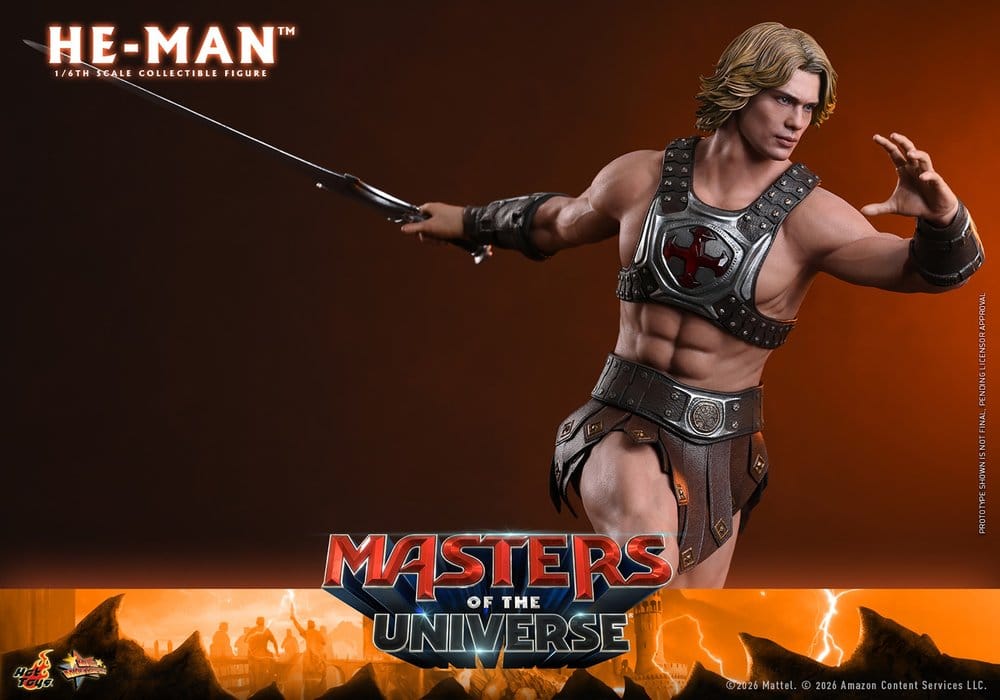 Masters of the Universe Film mästerverk Actionfigur 1/6 He-Man 31 cm