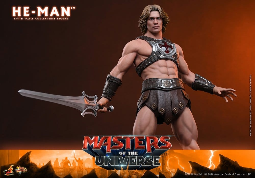 Masters of the Universe Film mästerverk Actionfigur 1/6 He-Man 31 cm