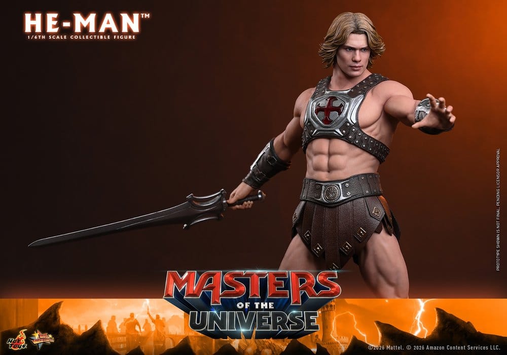 Masters of the Universe Film mästerverk Actionfigur 1/6 He-Man 31 cm