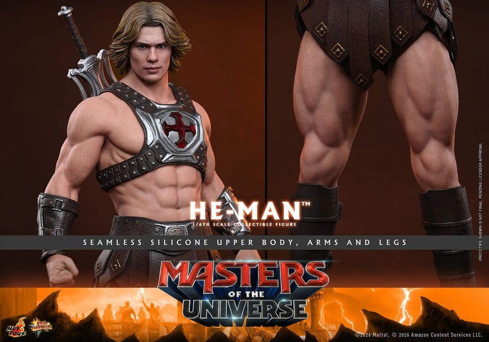 Masters of the Universe Film mästerverk Actionfigur 1/6 He-Man 31 cm