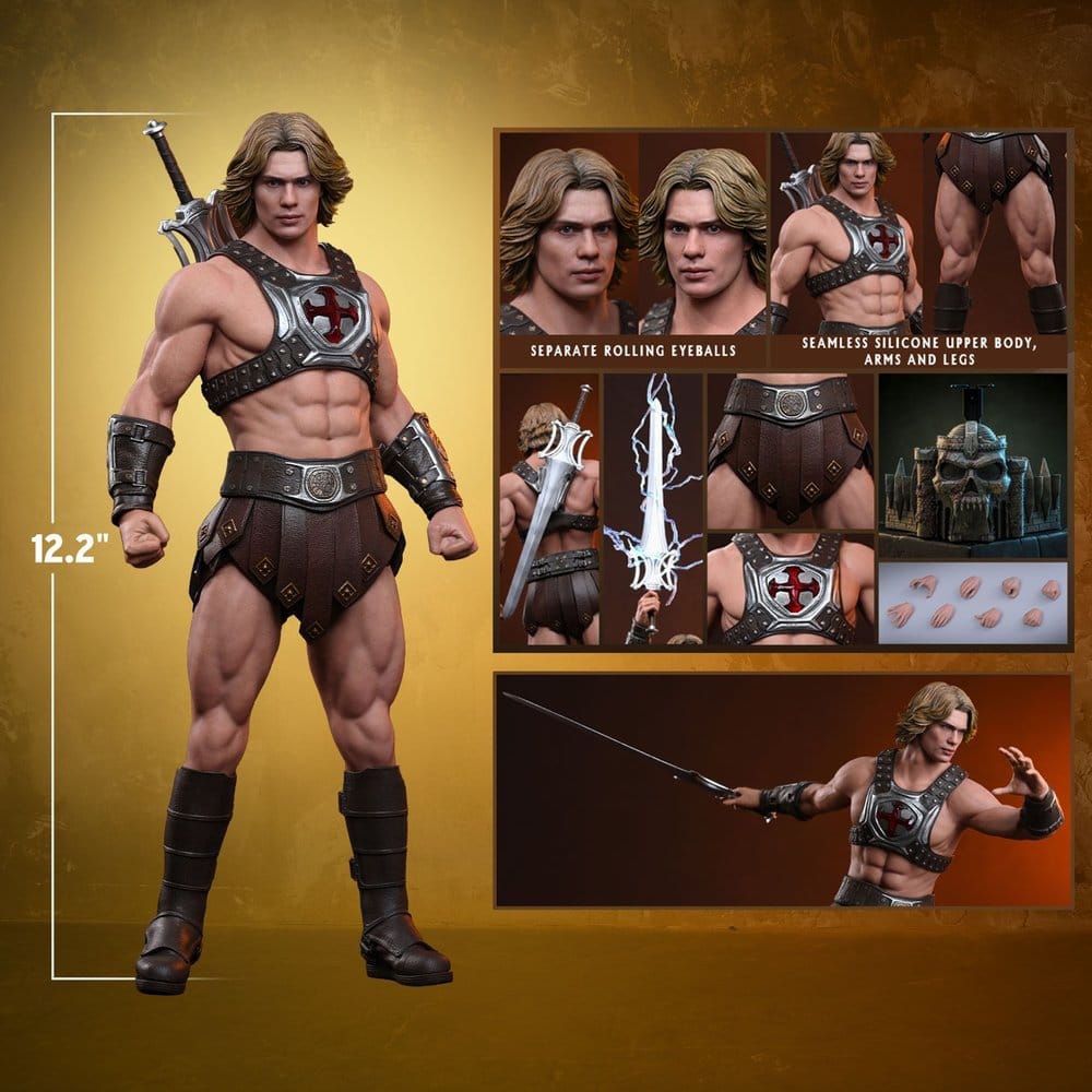 Masters of the Universe Film mästerverk Actionfigur 1/6 He-Man 31 cm