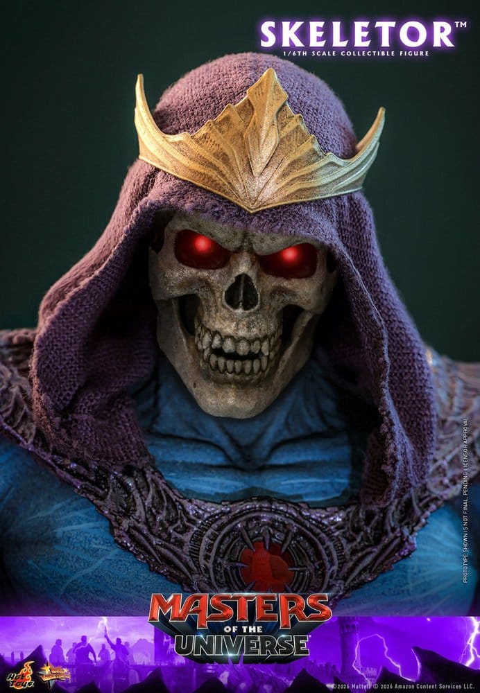 Masters of the Universe Movie Masterpiece Action Figur 1/6 Skeletor 31 cm