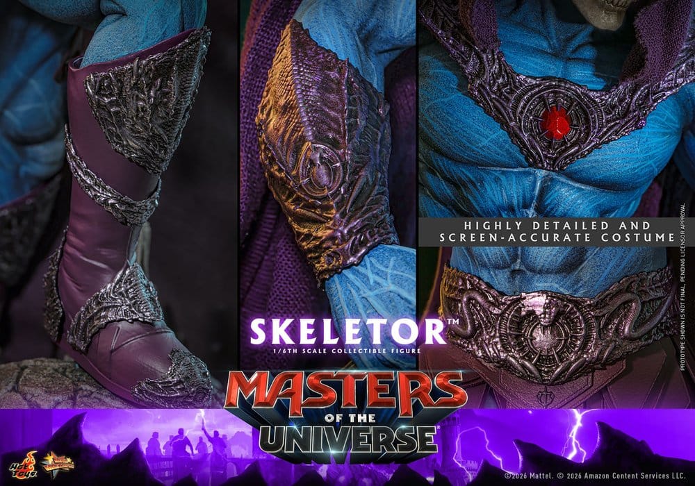 Masters of the Universe Filmmästerverk Actionfigur 1/6 Skeletor 31 cm
