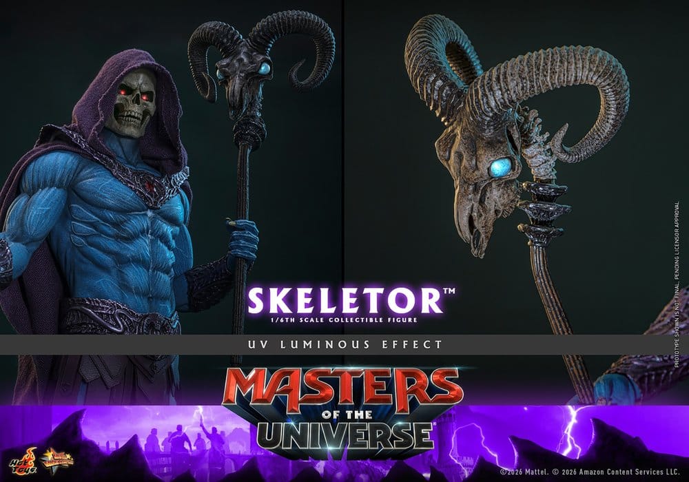 Masters of the Universe Filmmästerverk Actionfigur 1/6 Skeletor 31 cm