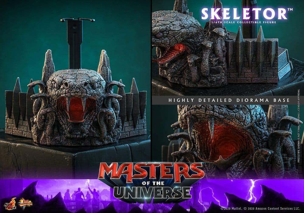 Masters of the Universe Filmmästerverk Actionfigur 1/6 Skeletor 31 cm