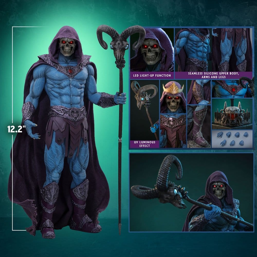 Masters of the Universe Filmmästerverk Actionfigur 1/6 Skeletor 31 cm