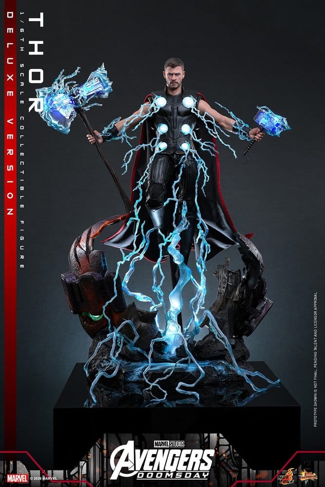 Avengers: Doomsday Movie Masterpiece Action Figure 1/6 Thor (Deluxe Version) 32 cm