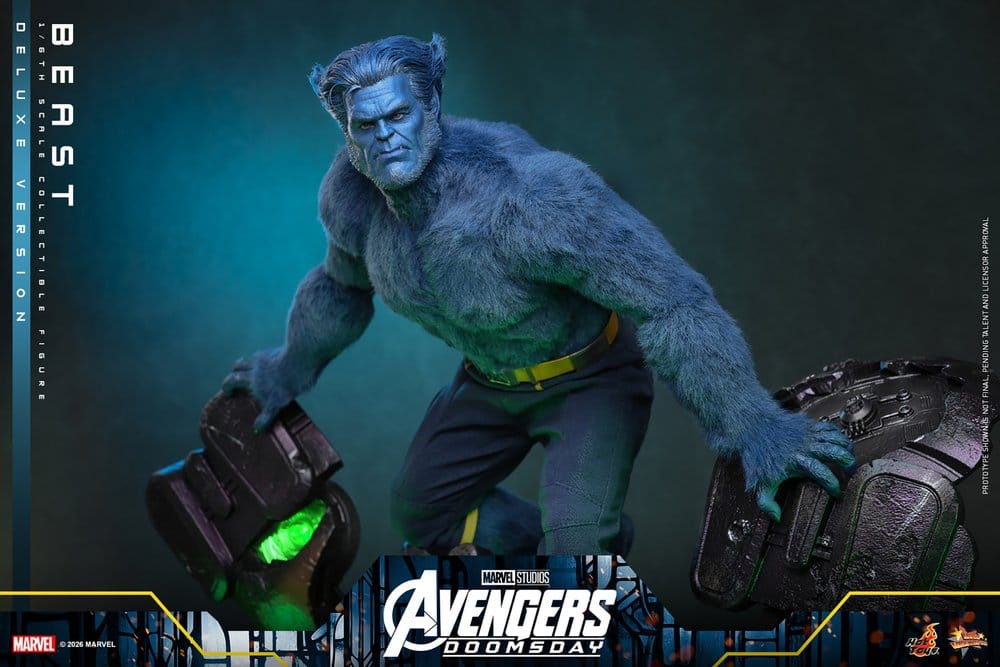 Marvel X-Men Movie Masterpiece Action Figure 1/6 Beast (Deluxe Version) 33 cm