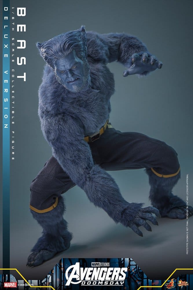 Marvel X-Men Movie Masterpiece Action Figure 1/6 Beast (Deluxe Version) 33 cm
