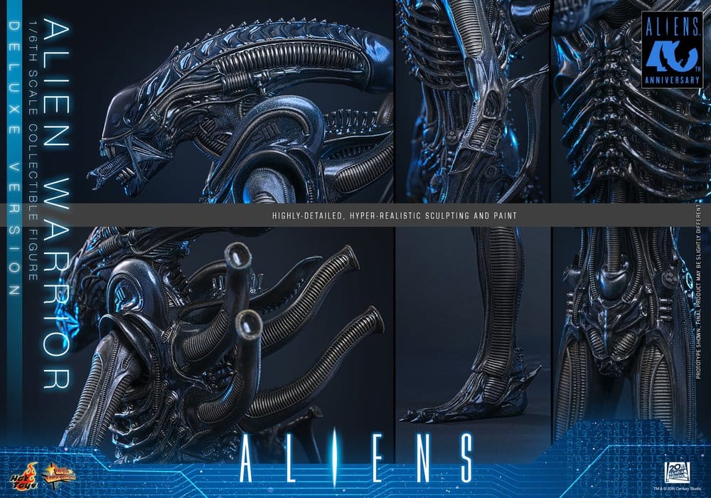 Alien Filmklassiker Actionfigur 1/6 Alien Warrior (Lyxversion) 39 cm