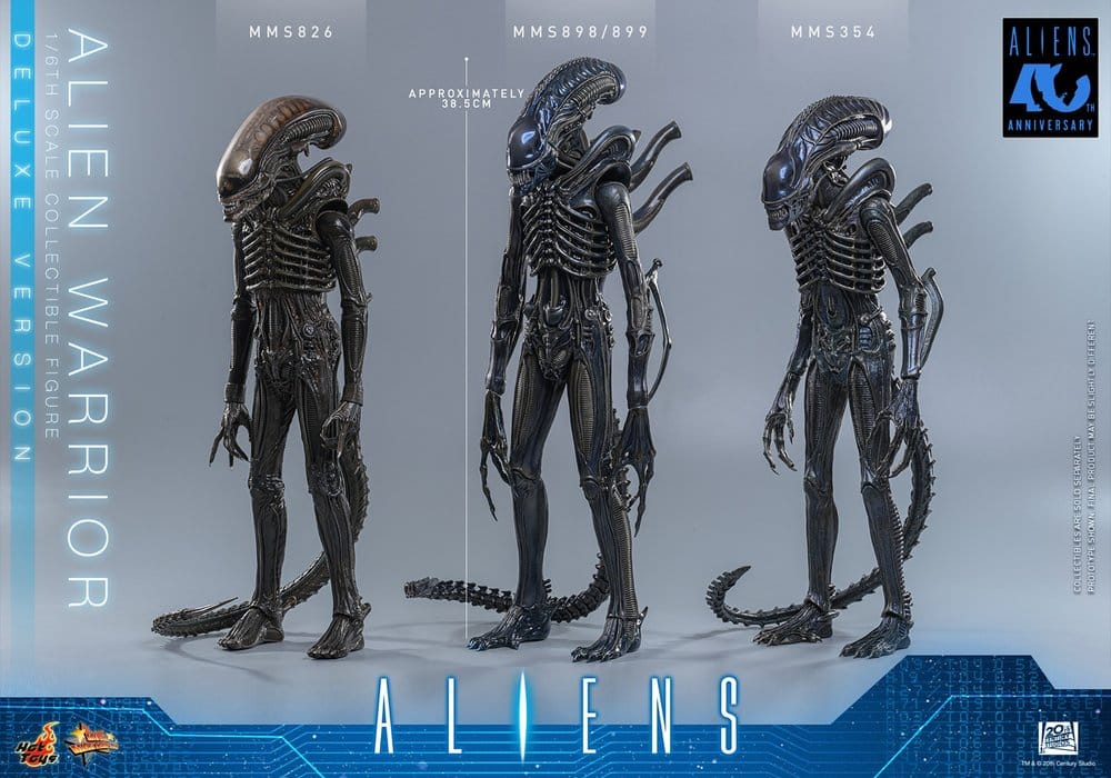 Alien Filmklassiker Actionfigur 1/6 Alien Warrior (Lyxversion) 39 cm