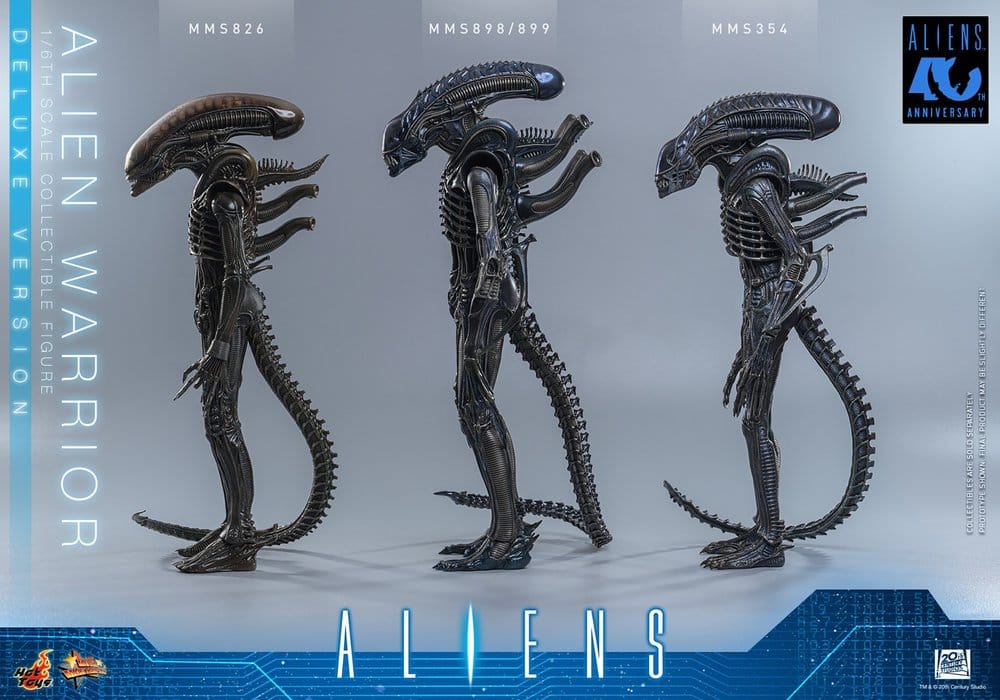 Alien Filmklassiker Actionfigur 1/6 Alien Warrior (Lyxversion) 39 cm
