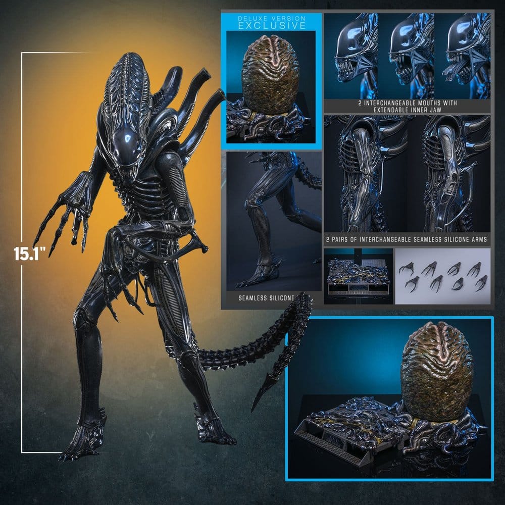Alien Filmklassiker Actionfigur 1/6 Alien Warrior (Lyxversion) 39 cm