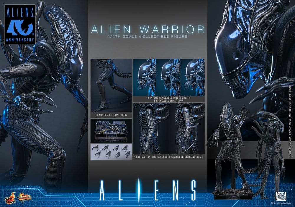 Alien Kultfigursactionfigur 1/6 Alien Warrior 39 cm