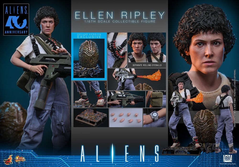 Alien Filmklassiker Actionfigur 1/6 Ellen Ripley (Deluxe-version) 30 cm