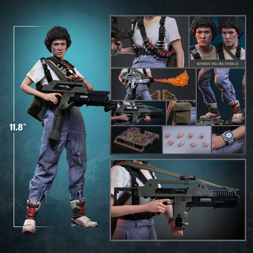 Alien filmklassiker Actionfigur 1/6 Skala Ellen Ripley 30 cm