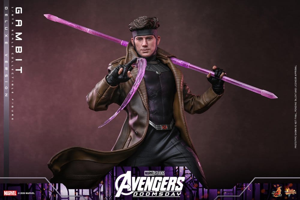 Avengers: Doomsday Movie Masterpiece Action Figure 1/6 Gambit (Deluxe Version) 31 cm