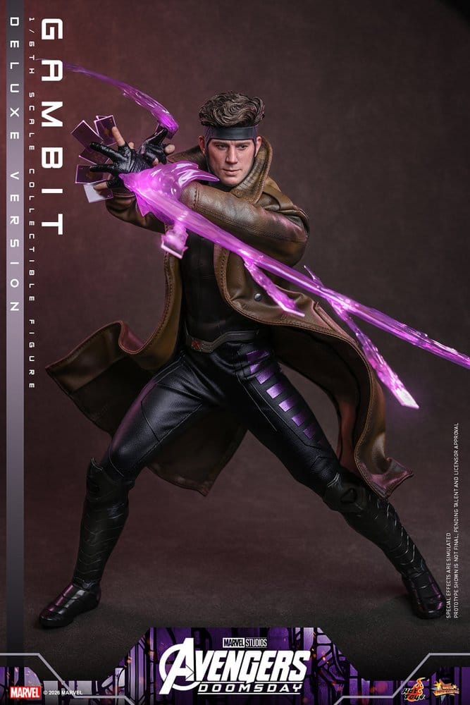Avengers: Doomsday Movie Masterpiece Action Figure 1/6 Gambit (Deluxe Version) 31 cm