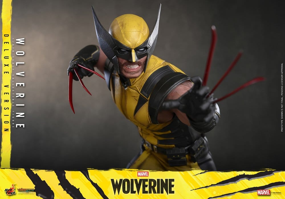 Marvel Video Game Masterpiece Action Figure 1/6 Wolverine (Deluxe Version) 29 cm
