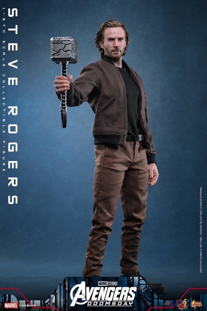 Marvel Avengers: Doomsday Movie Masterpiece Action Figure 1/6 Steve Rogers 31 cm