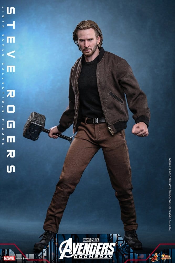 Marvel Avengers: Doomsday Movie Masterpiece Action Figure 1/6 Steve Rogers 31 cm