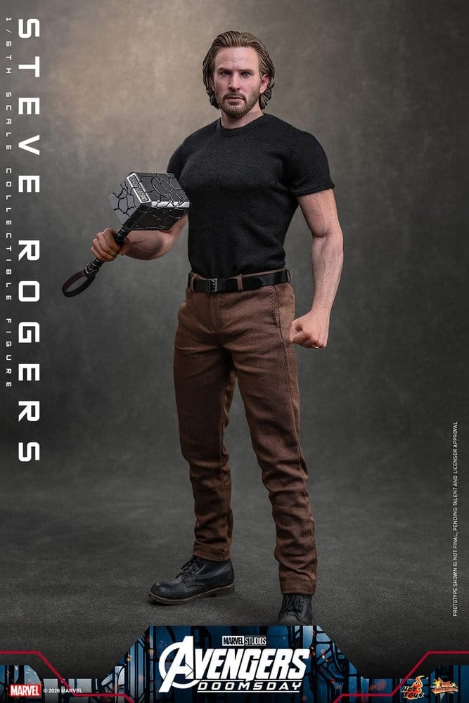 Marvel Avengers: Doomsday Movie Masterpiece Action Figure 1/6 Steve Rogers 31 cm