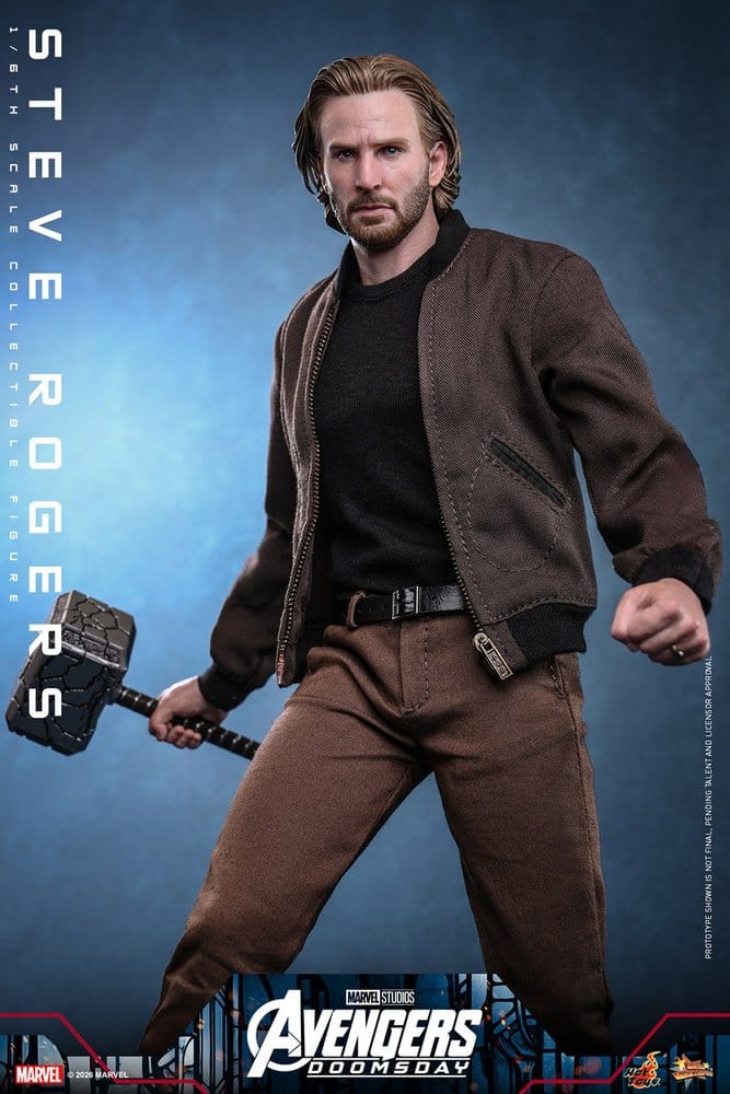 Marvel Avengers: Doomsday Movie Masterpiece Action Figure 1/6 Steve Rogers 31 cm