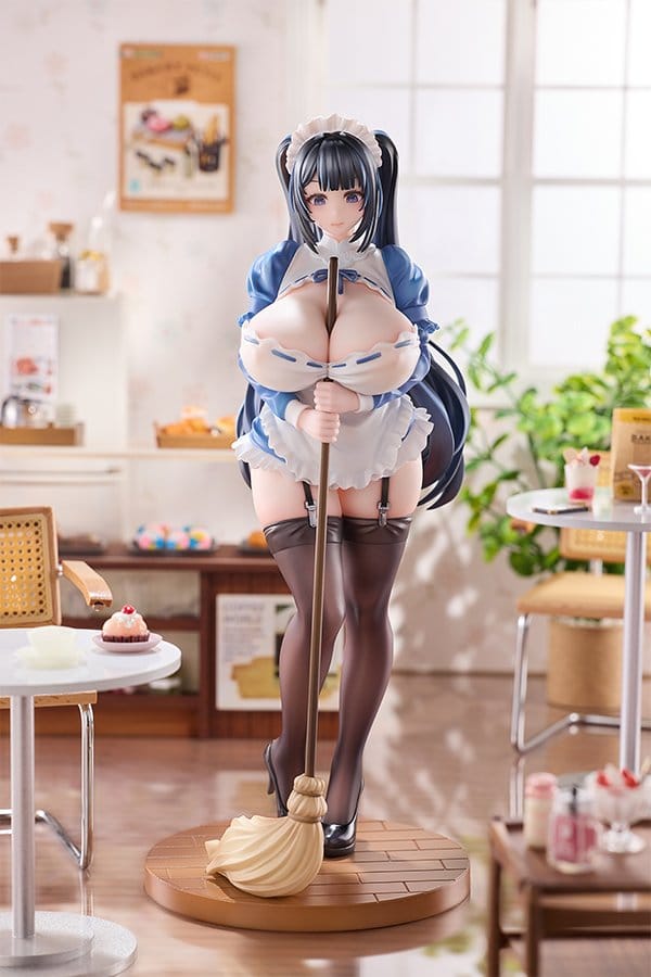 Original Karaktärs Figur 1/6 Hasami Maid - Meru Hasama Illustration av Oekakizuki 29 cm Hotvenus