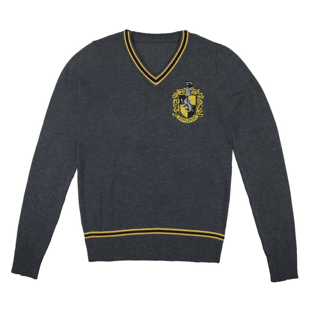 Harry Potter Stickad Tröja Hufflepuff Stl L Cinereplicas