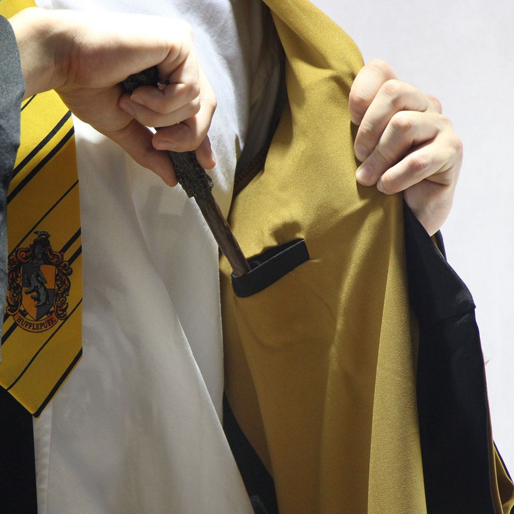 Harry Potter Hufflepuff Trollkarlskappa Storlek XL Cinereplicas