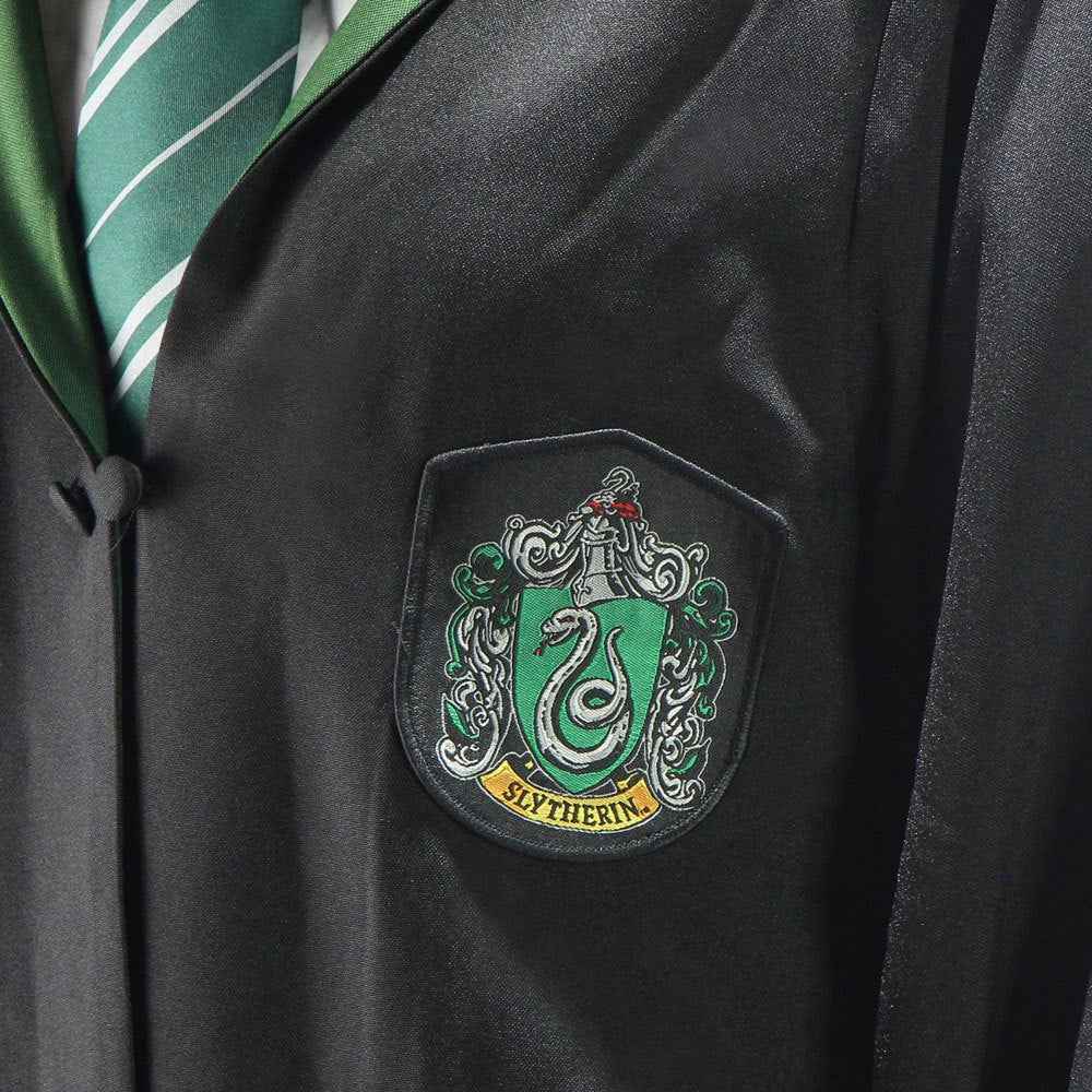 Harry Potter Trollkarlsrock Mantel Slytherin Storlek XL