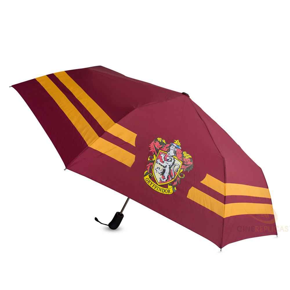 Harry Potter-paraply Gryffindor – Officiellt licensierat paraply med 112 cm diameter i polyester och metall