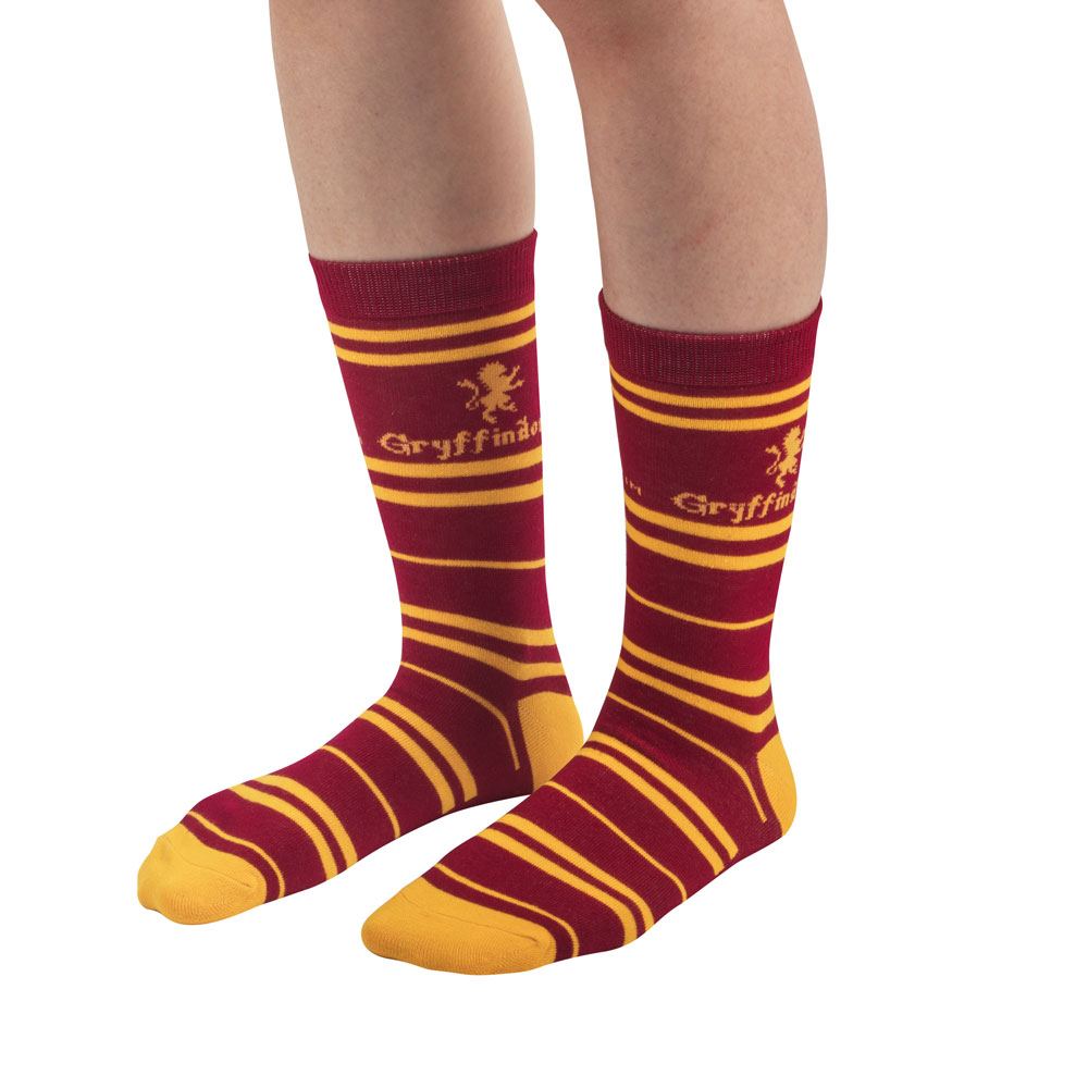 Harry Potter Gryffindor Strumpor 3-Pack Cinereplicas