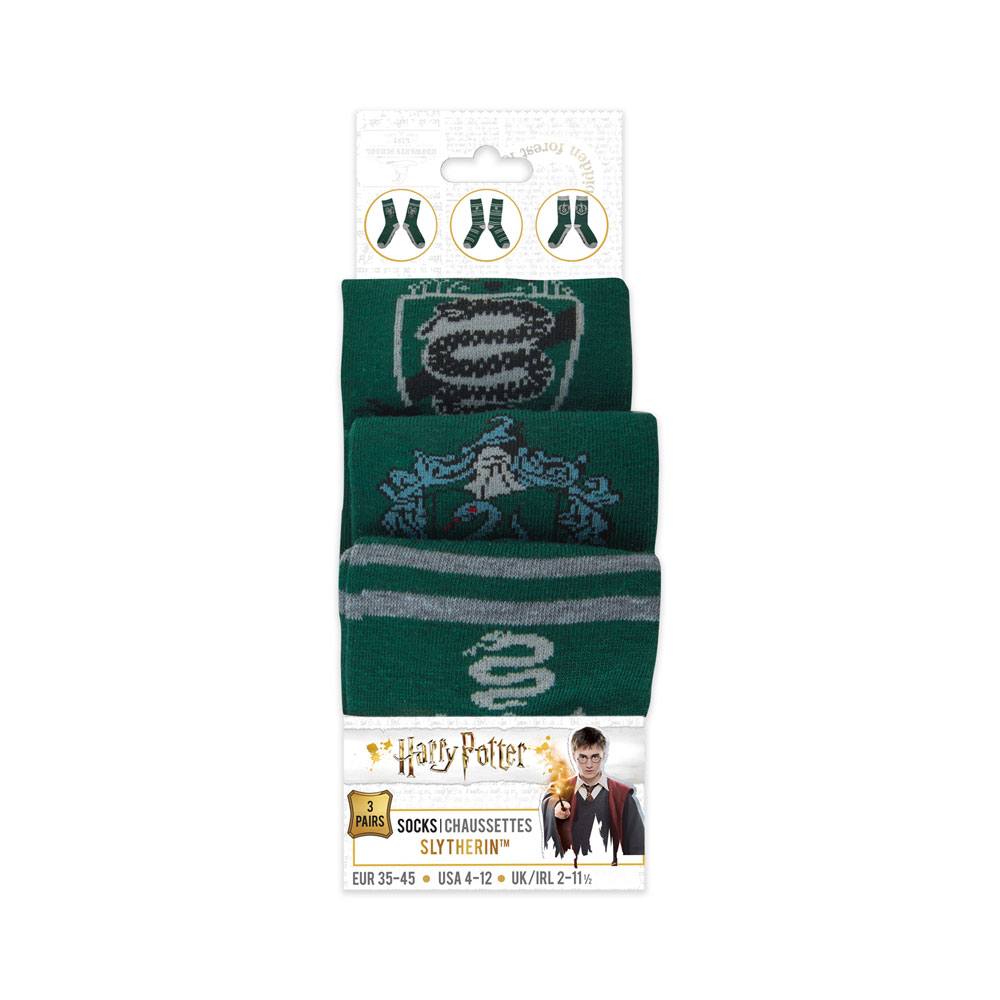 Harry Potter Slytherin Strumpor 3-Pack Cinereplicas
